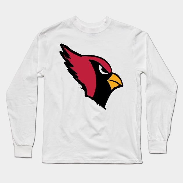 Arizona Cardinaaaals Long Sleeve T-Shirt by Very Simple Graph